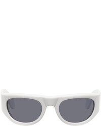 Jacques Marie Mage White Clyde Sunglasses