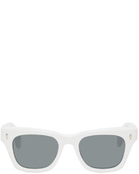 Jacques Marie Mage White Dealan Sunglasses
