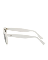 Acne Studios White Ingridh Cat Eye Sunglasses