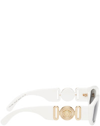 Versace White Medusa Biggie Sunglasses