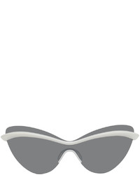 Maison Margiela White Mykita Edition Mmecho001 Sunglasses