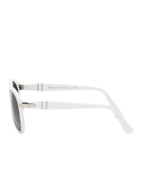 A.P.C. White Persol Edition 649 Sunglasses