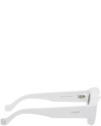 Loewe White Silver Paulas Ibiza Original Sunglasses