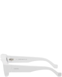 Loewe White Silver Paulas Ibiza Original Sunglasses
