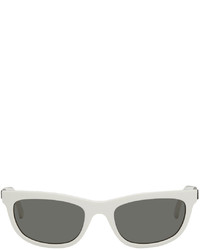 Saint Laurent White Sl 493 Sunglasses