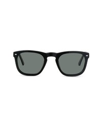 CHRISTOPHER CLOOS X Tom Brady 49mm Polarized Square Sunglasses In Noireblack At Nordstrom