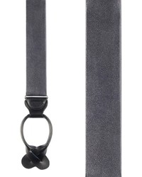 The Tie Bar Solid Satin Charcoal