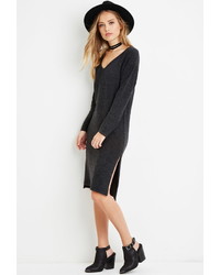 Forever 21 Brushed Knit Sweater Dress