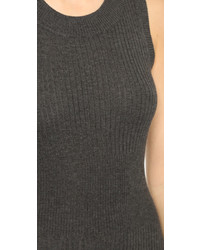 ATM Anthony Thomas Melillo Engineered Rib Sweater Dress
