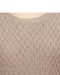 LOFT Petite Cable Sweater Dress