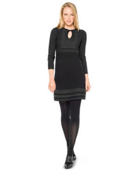 Max Studio Maxstudio Long Sleeved Knitted Sweater Dress