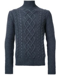 Kent & Curwen Chunky Cable Knit Jumper