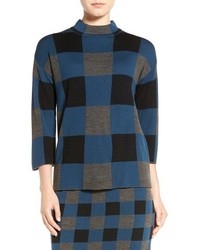 Halogen Pattern Merino Blend Sweater