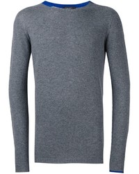 Roberto Collina Cashmere Contrast Collar Sweater