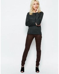 Only Textured Ribbed Sweater