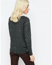 Only Textured Ribbed Sweater