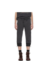 Remi Relief Black Cropped Lounge Pants