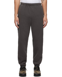 Les Tien Black Faded Heavyweight Lounge Pants