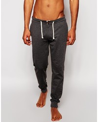 Asos Brand Skinny Joggers With Fly Zip Button Detail