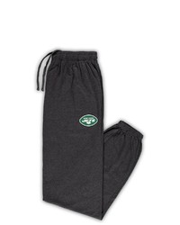 FANATICS Branded Heathered Charcoal New York Jets Big Tall Team Lounge Pants