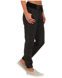 Jag Jeans Campus Pant Charcoal Tweed Yarn Dyed Fleece