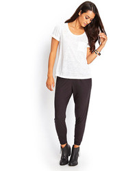 Forever 21 Contemporary Stretch Knit Slouchy Joggers