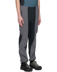 Gray Paneled Lounge Pants
