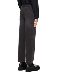 Solid Homme Gray String Lounge Pants