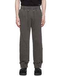 C2h4 Grey Cotton Lounge Pants