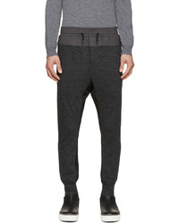 Wooyoungmi Grey Panelled Lounge Pants