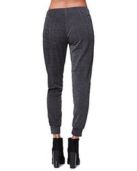 La Hearts Quilted Knee Jogger Pants