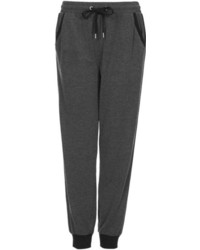 Topshop Super Soft Jersey Joggers With Contrasting Detailing At Sides Pockets And Waistband 46% Polyester 46% Viscose 8% Elastane Machine Washable