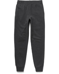 Alexander Wang T By Fleece Back Cotton Blend Jersey Sweatpants