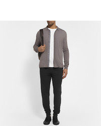 Alexander Wang T By Fleece Backed Cotton Jersey Sweatpants