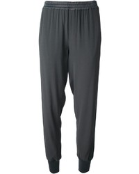 Vince Ribbed Cuff Jogger With Satin Side Stripe