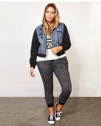 Wet Seal Super Soft Marled Knit Joggers