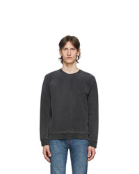 RE/DONE Black Shrunken 50s Sweatshirt