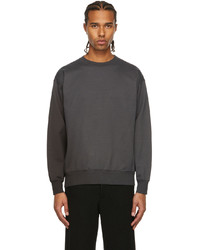 Auralee Grey Compact Gradation Sweatshirt