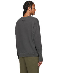 Bed J.W. Ford Grey French Terry Sweatshirt