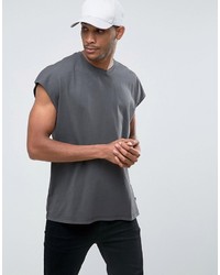 Jack and Jones Jack Jones Originals T Shirt In Oversized Capped Sleeve