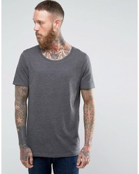 Asos Longline T Shirt With Scoop Neck