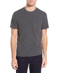 James Perse Sueded Jersey Pocket T Shirt