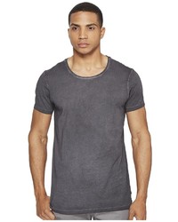 Scotch & Soda Tee With Uneven Bottom In Lightweight Jersey Quality T Shirt