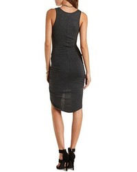 Charlotte Russe Knotted Asymmetrical Bodycon Dress