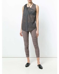 Lost & Found Rooms Draped Sheer Tank Top