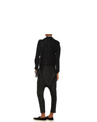 Y-3 Adidas Originals Paneled Ribbed Knit And Wool Blend Tapered Pants