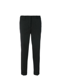 Brag-Wette Cropped Slim Fit Trousers