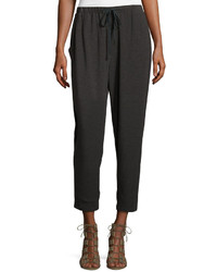 Eileen Fisher Drawstring Slouchy Jersey Pants