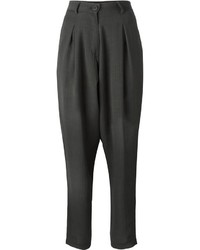 Isabel Benenato Tapered Front Pleat Trousers