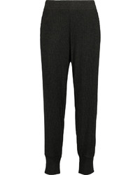 LnA Madison Ribbed Stretch Knit Tapered Pants